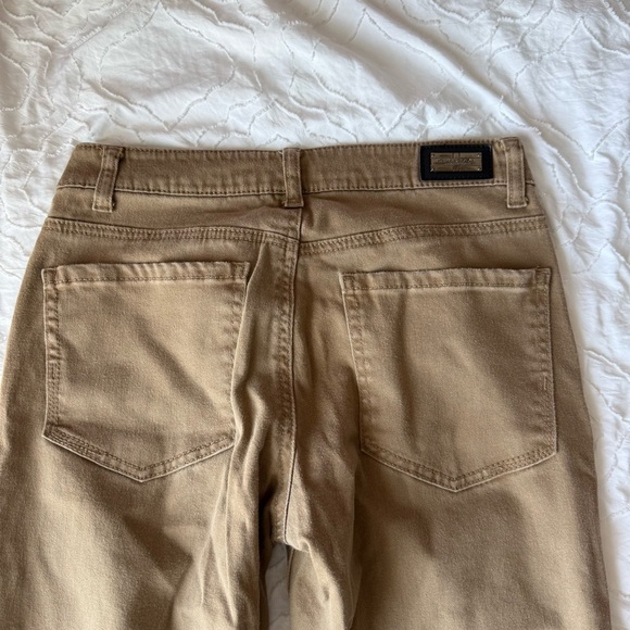Liverpool Jeans Company Tan Straight Leg Pants Khaki - Picture 8 of 9